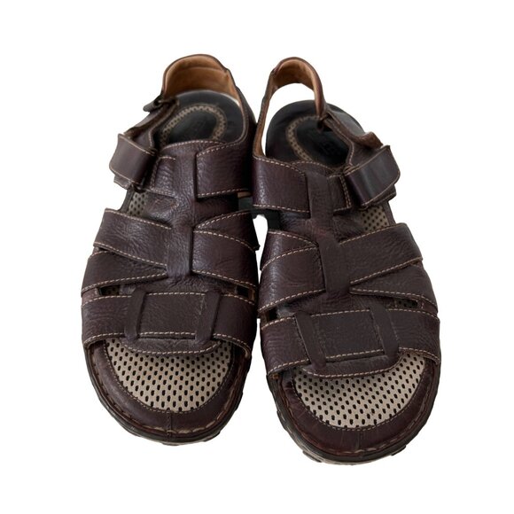 Born Fisherman Sandals Size 13 Leather Open Toe Outdoor Hiking Camping Active main image 6